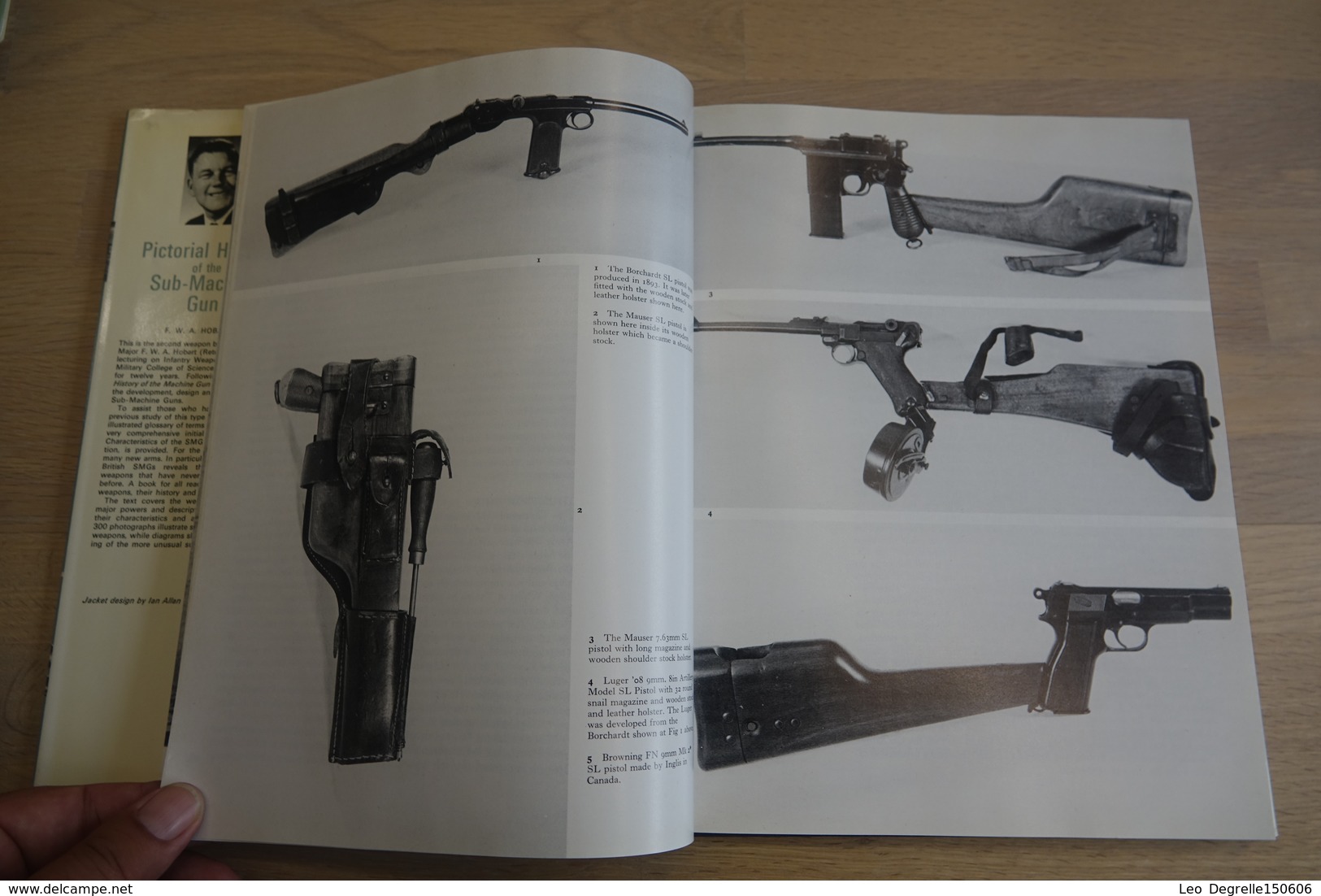 Militaria - BOOKS : Pictorial History Of The Sub-Machinegun - 224 Pages - 28x21x2cm - Hard Cover - Decotatieve Wapens