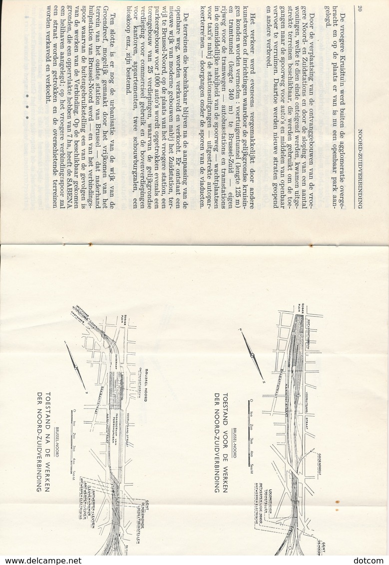 Expo 58 - DE NOORD-ZUIDVERBINDING Te Brussel - Arbeitsbeschaffung