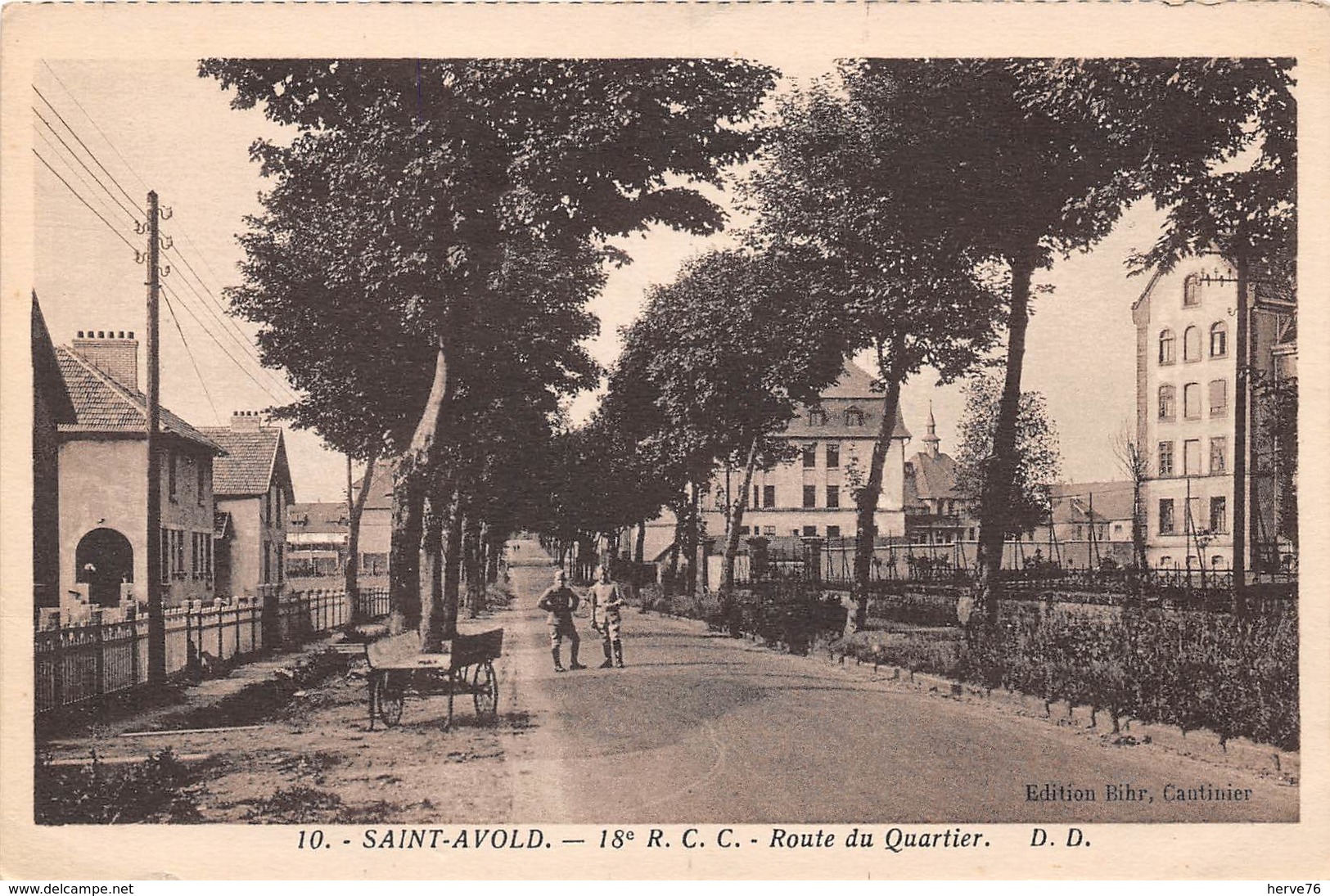 SAINT AVOLD - 18e R.C.C. - Route Du Quartier - Saint-Avold
