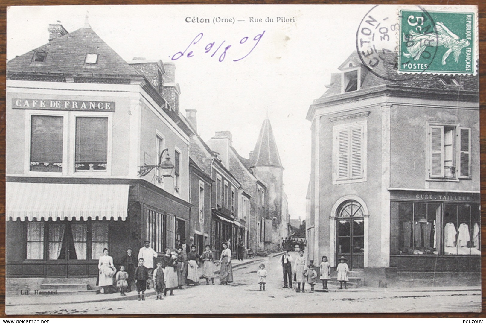 CP CÉTON Rue Du Pilori - Autres & Non Classés