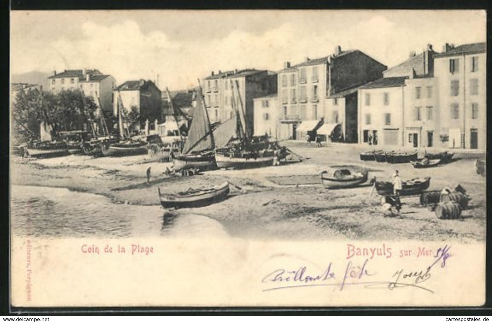 CPA Banyuls-sur-Mer, Coin De La Plage - Banyuls Sur Mer