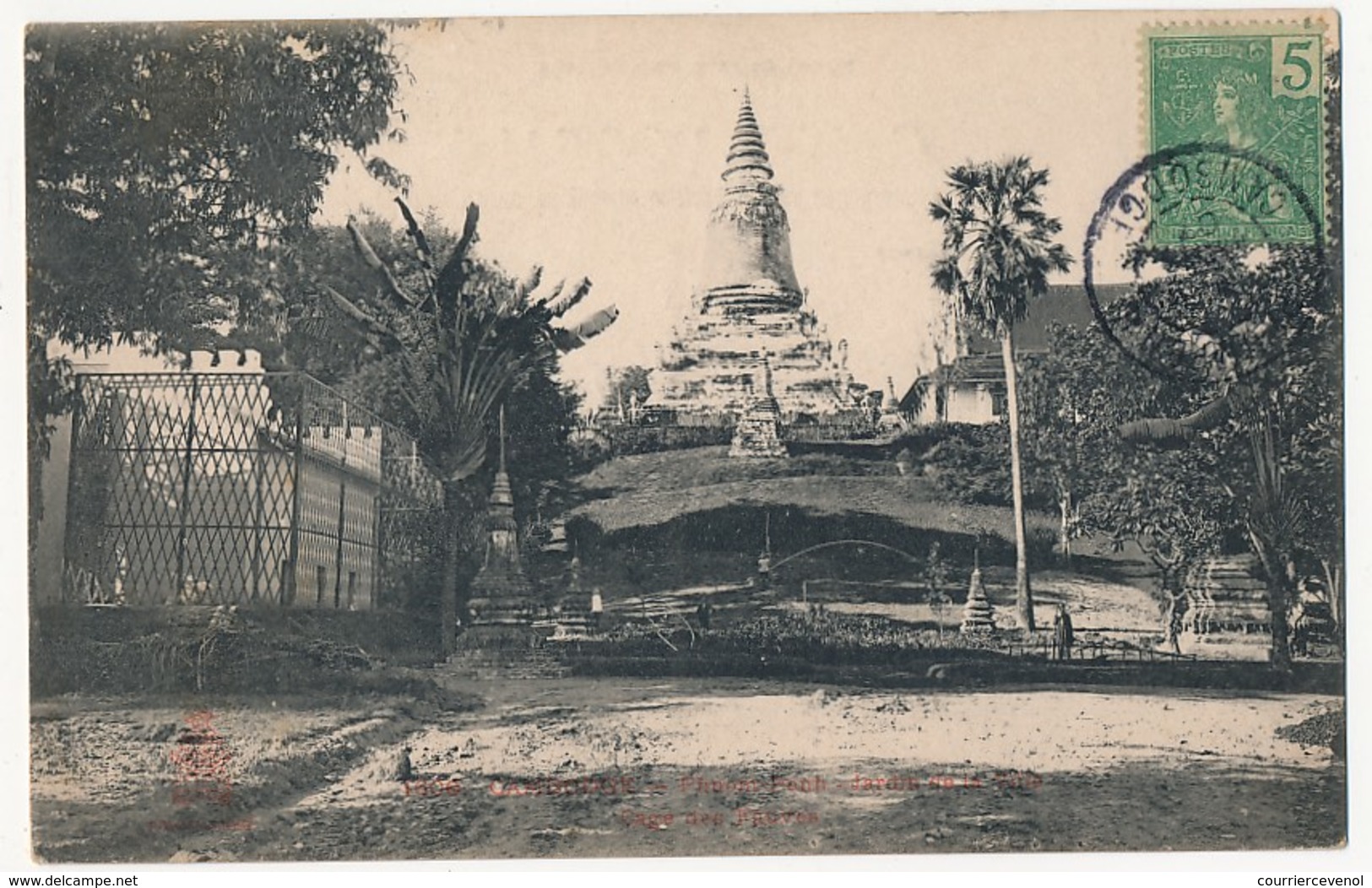 CPA - CAMBODGE - PHNOM-PENH - Pagode Royale - Cages Des Fauves - Kambodscha