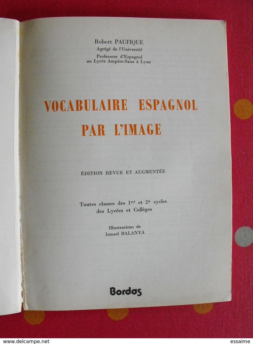 Lot De 3 Revues Livrets Memento Scolaires Ou Autres En Espagnol. Espana. Espagne. 1984 - Non Classés