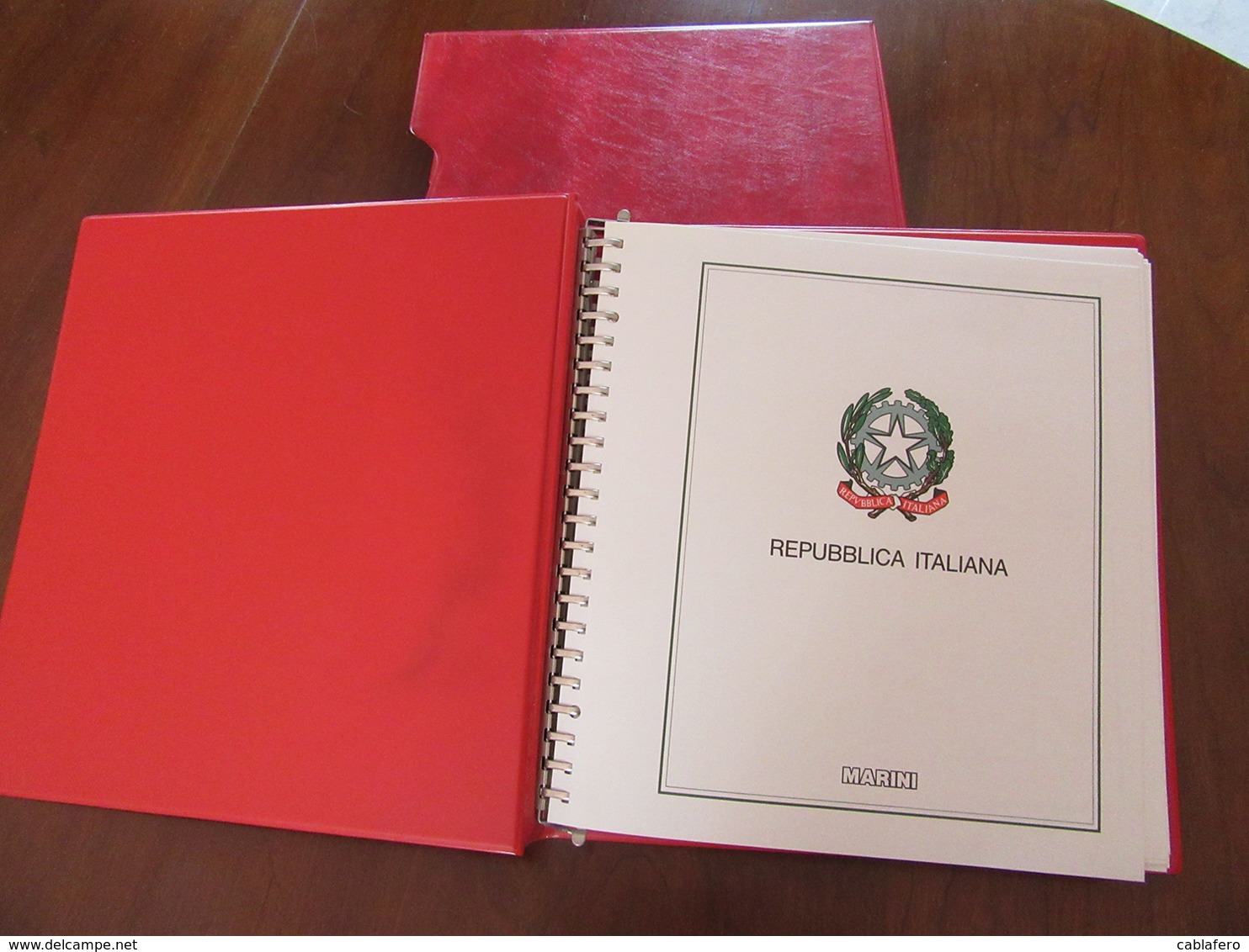 ITALIA REPUBBLICA - ALBUM CON FOGLI MARINI (VENDITA SOLO IN ITALIA) - 1978-1992 - CON CUSTODIA - Binders With Pages