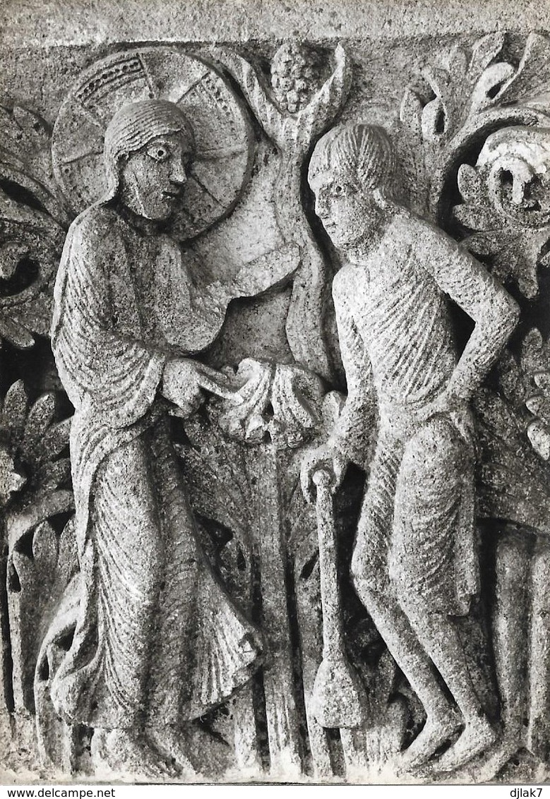 71 Autun La Cathédrale Dieu Et Cain (2 Scans) - Autun