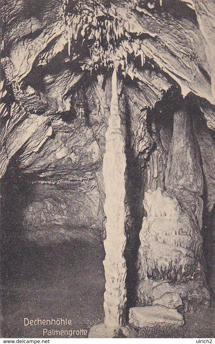 AK Dechenhöhle - Palmengrotte - 1918 (42663) - Iserlohn