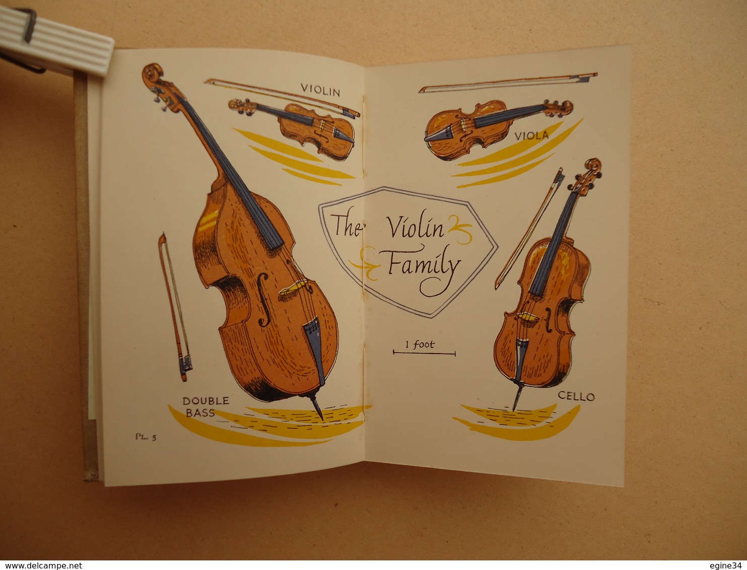 Warne N. 16 - The Observer's Book Of MUSIC  - Freda Dinn - Illustrated By Paul Sharp -1953 - Art