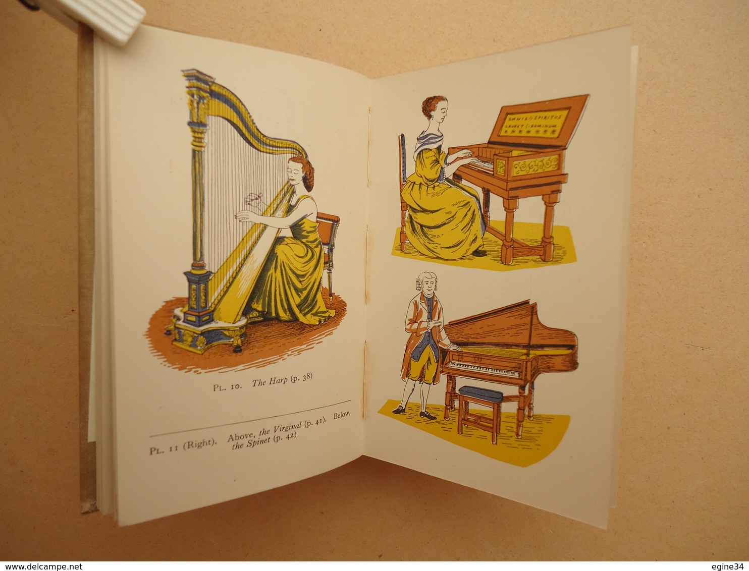 Warne n. 16 - The Observer's Book of MUSIC  - Freda Dinn - illustrated by Paul Sharp -1953