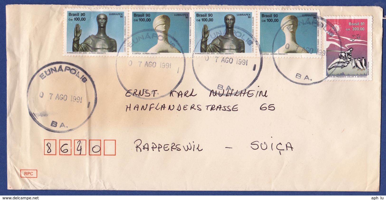 Brief In Die Schweiz (br7961) - Storia Postale