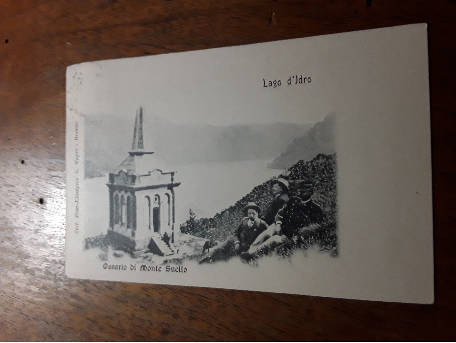 Cartolina Postale Illustrata 1900, Lago D'Idro, Ossario Di Monte Suello - Brescia