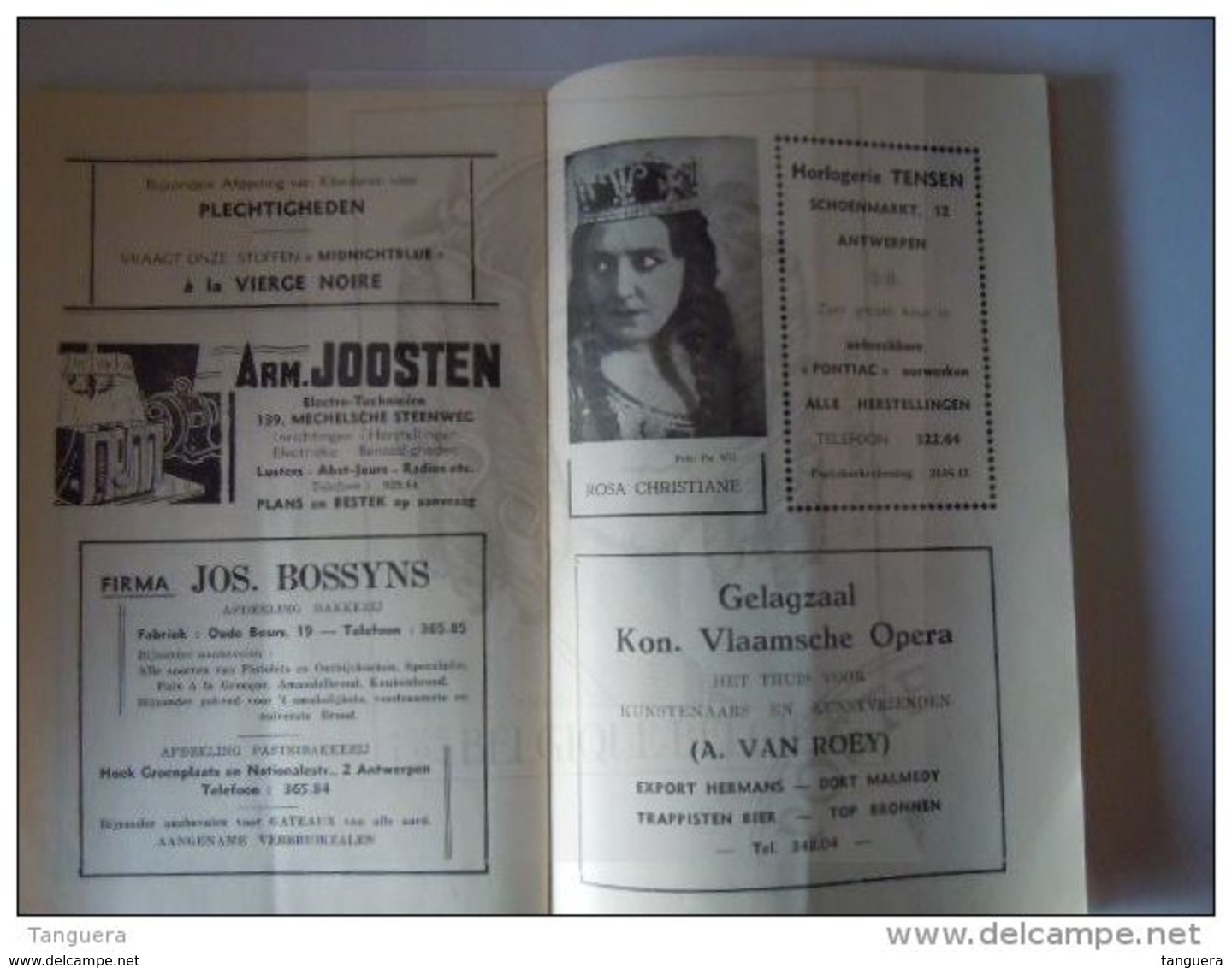 Antwerpen 1938 Koninklijke Vlaamse Opera Programma Cosi Fan Tutte 36 Pagina's 13,8 X 21 Cm - Programmes