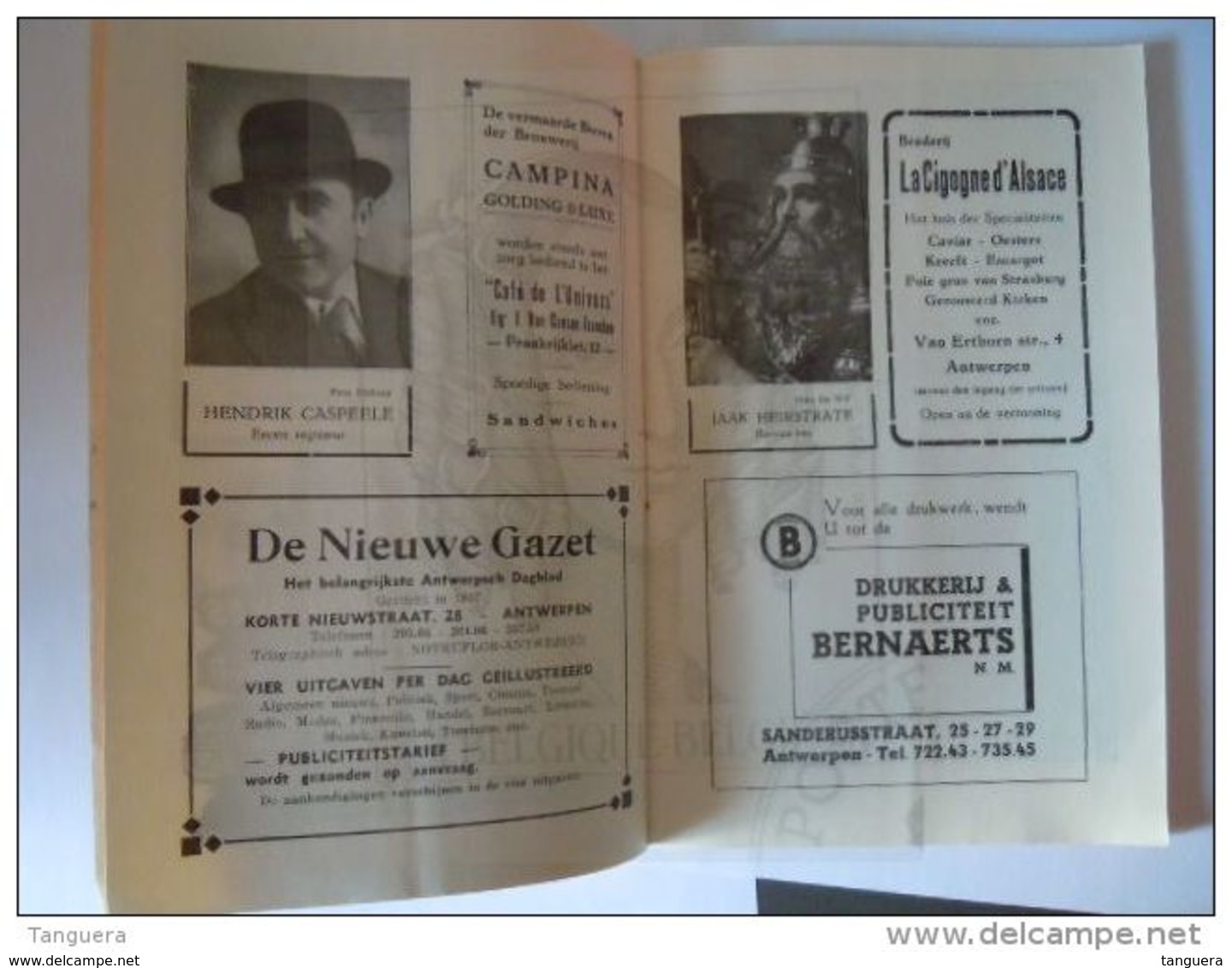 Antwerpen 1938 Koninklijke Vlaamse Opera Programma Cosi fan tutte 36 pagina's 13,8 x 21 cm