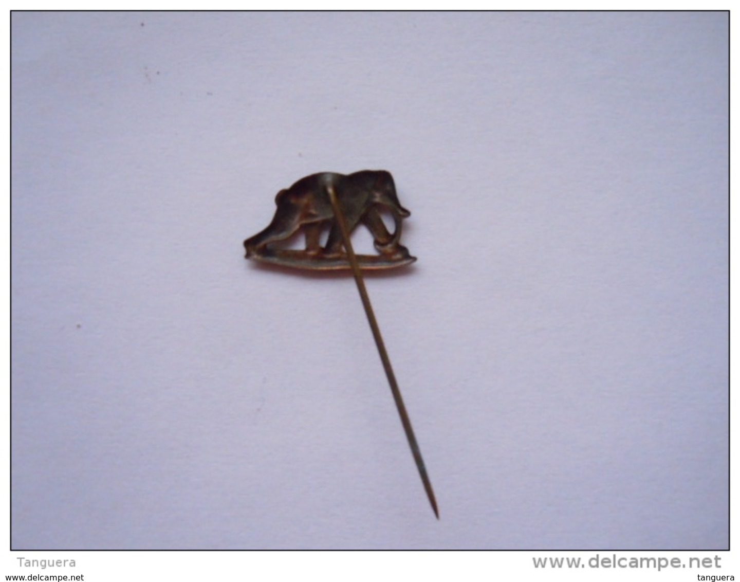 Speldje Eplinglette Olifant éléphant  2 X 1,5 Cm - Animaux