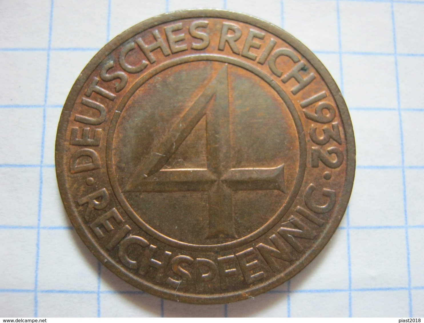 4 Reichspfennig 1932 (A) - 4 Reichspfennig