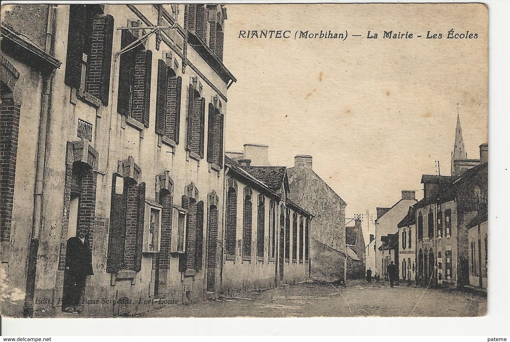 Riantec La Mairie Les Ecoles - Autres & Non Classés