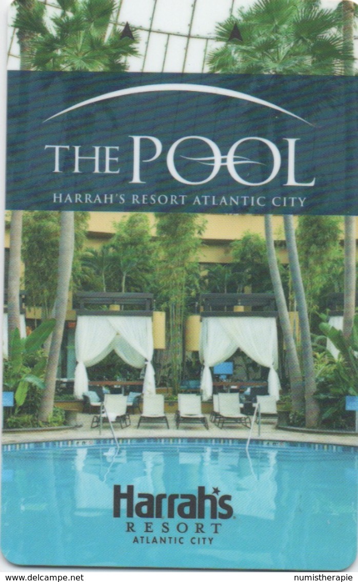 Carte Clé De Hôtel Avec Casino : Harrah's Resort Atlantic City : The Pool - Cartes D'hotel