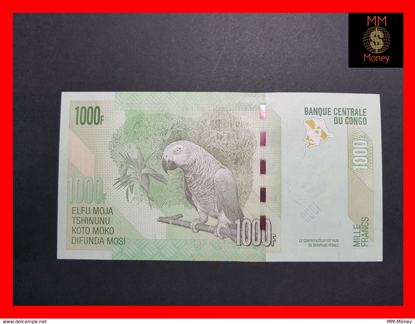 CONGO DEMOCRATIC REPUBLIC D R 1.000 1000 FRANCS 30.6.2013 P. 101 B UNC - República Democrática Del Congo & Zaire