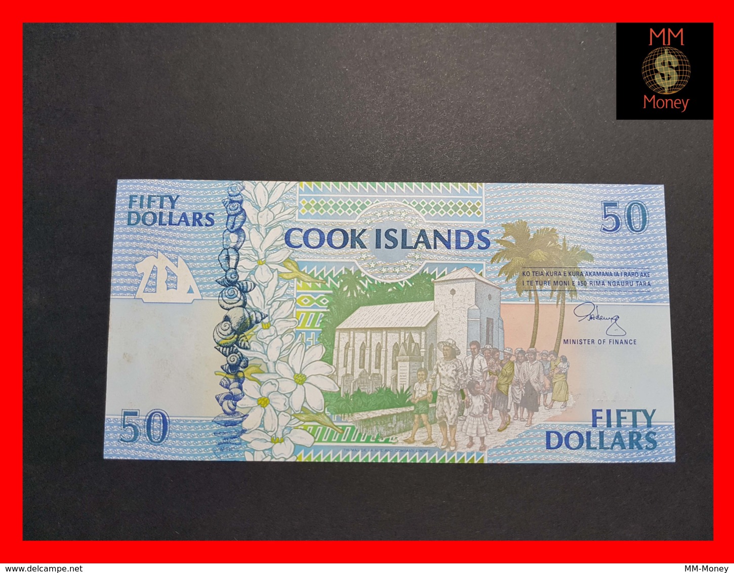 COOK 50  $    1992   P. 10    UNC - Cook
