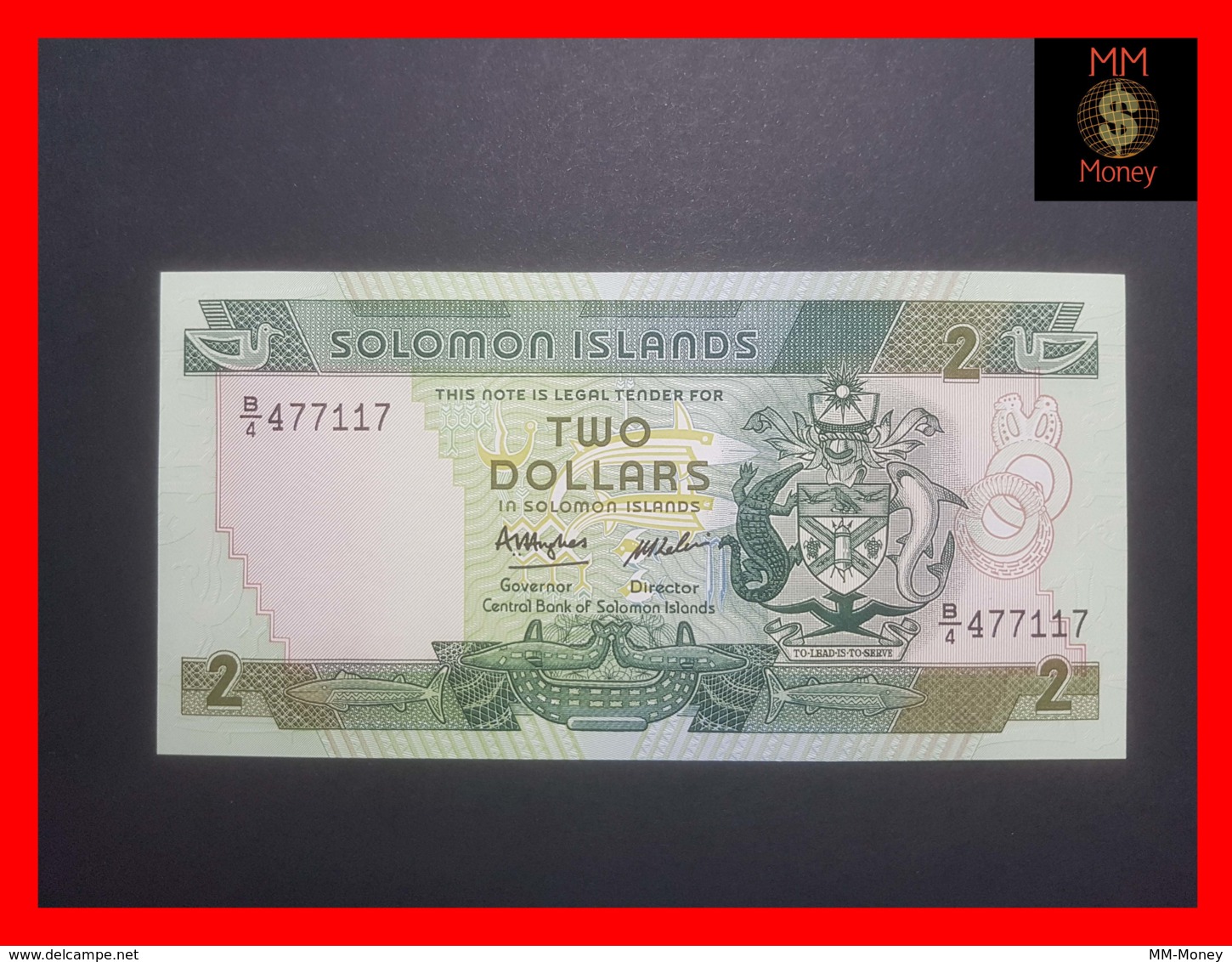 SOLOMON ISLAND 2 $ 1986 P. 13 UNC - Isola Salomon