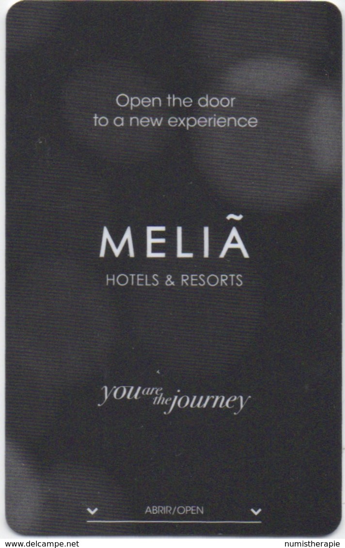 Carte Clé De Hôtel : Melia Hotel Vendôme Paris - Cartes D'hotel