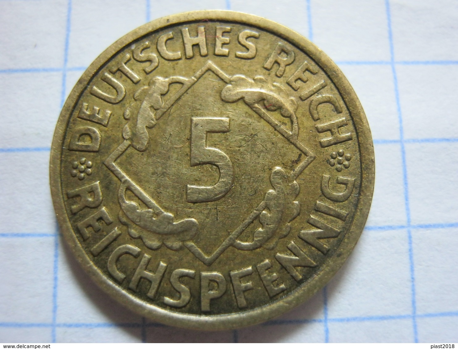 5 Reichspfennig 1935 (A) - 5 Reichspfennig