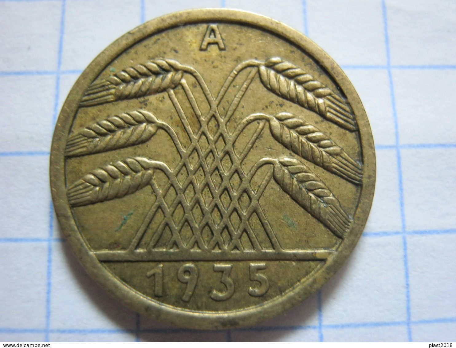 5 Reichspfennig 1935 (A) - 5 Reichspfennig