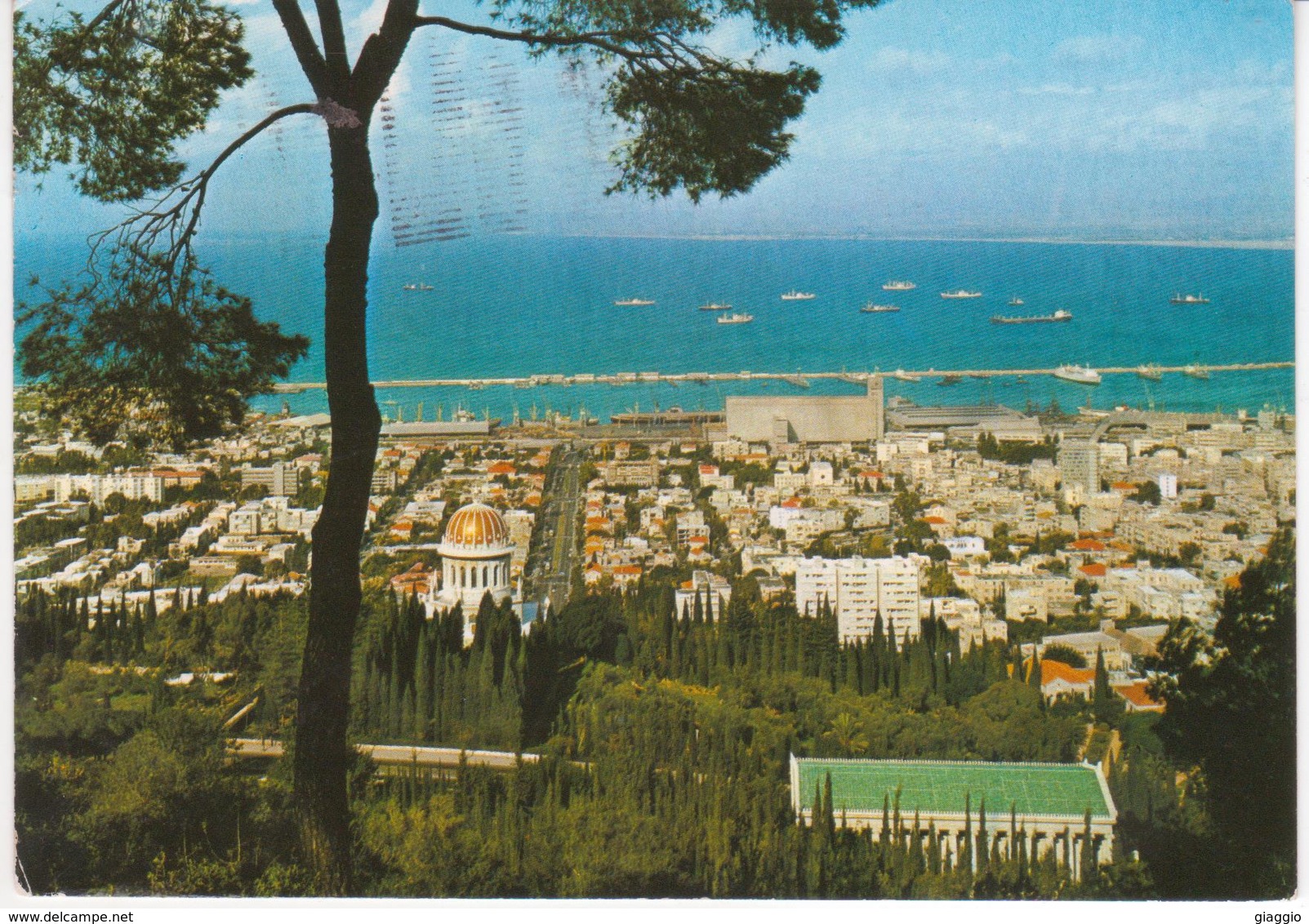 °°° 13417 - ISRAEL - HAIFA - PANORAMA - With Stamps °°° - Israele