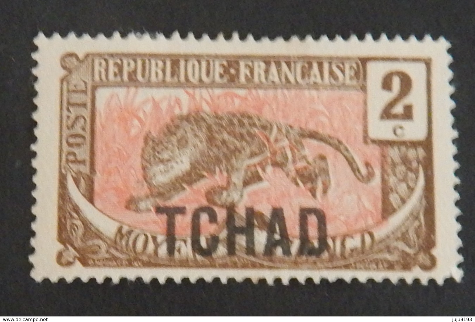 TCHAD YT 2 NEUF*  ANNÉE 1922 - Neufs