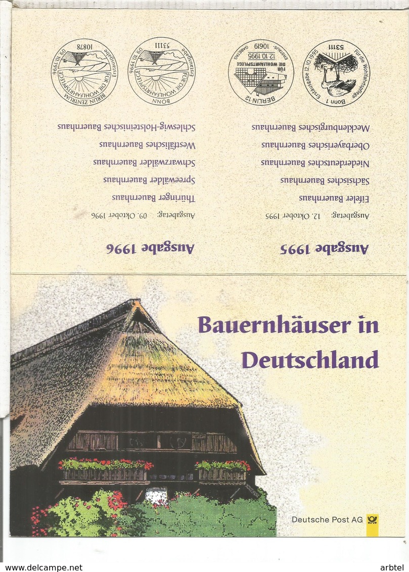 ALEMANIA DOCUMENTO 1996 ARQUITECTURA POPULAR CASA HOUSE - Sonstige & Ohne Zuordnung