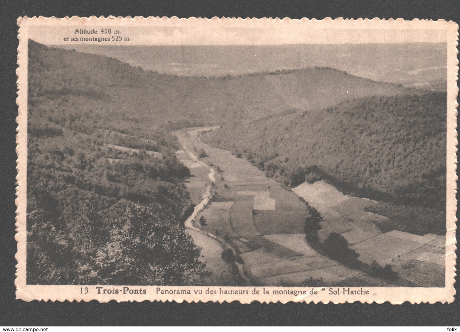 Trois-Ponts - Panorama Vu Des Hauteurs De La Montagne De Sol-Hatche - Trois-Ponts