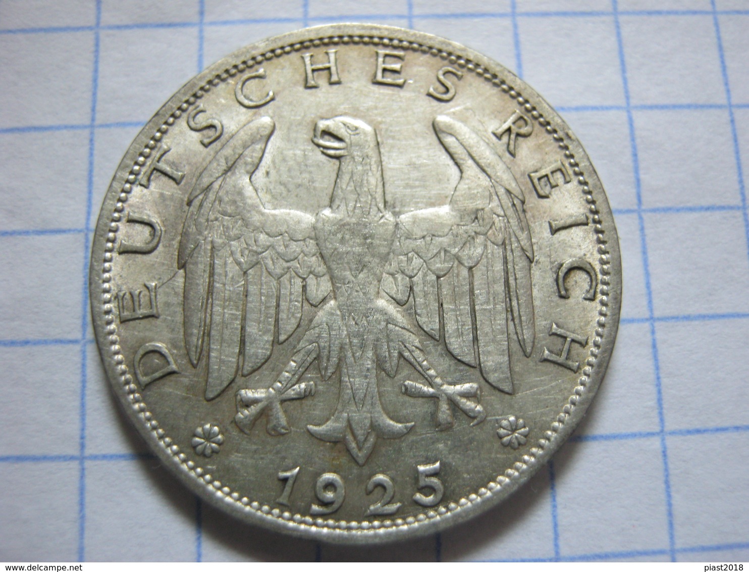 2 Reichsmark 1925 (A) - 2 Reichsmark