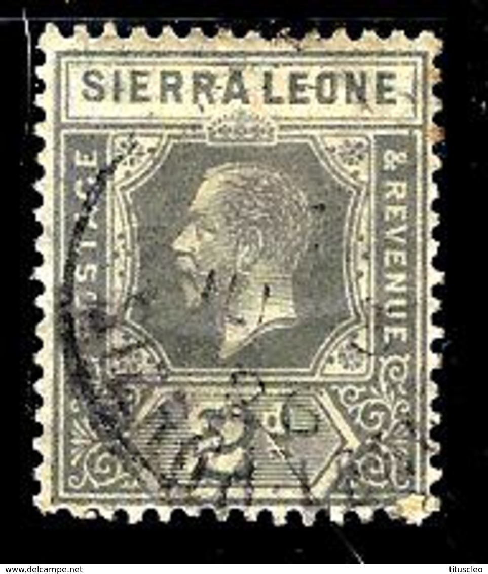 SIERRA LEONE 111° 2p Gris George V(10% De La Cote + 0,15) - Sierra Leone (...-1960)