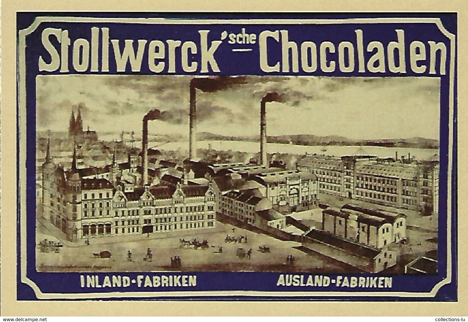 STOLLWERK CHOKOLADEN   2 Scans - Sonstige & Ohne Zuordnung