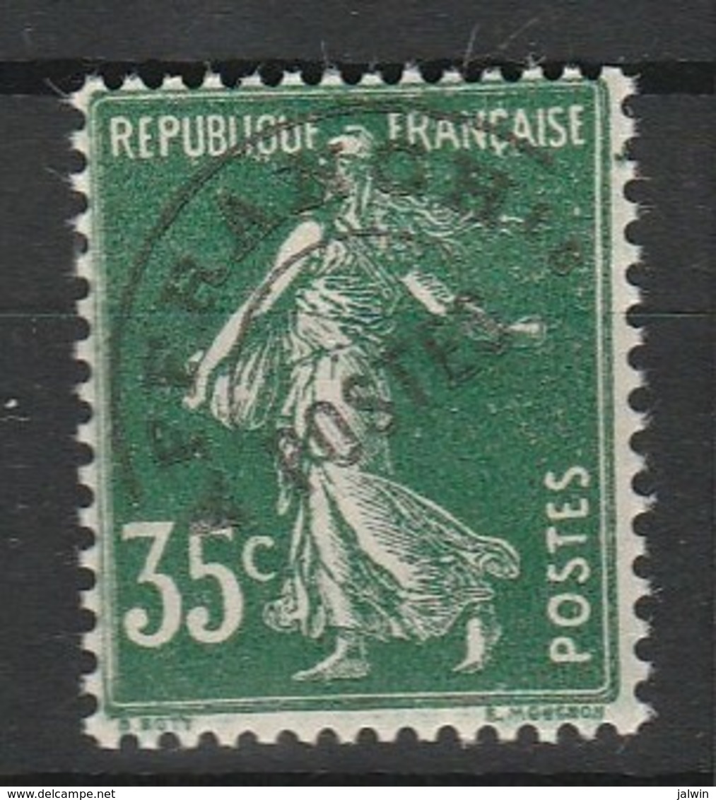 FRANCE PREO 1922-47 YT N° 63 ** - 1893-1947