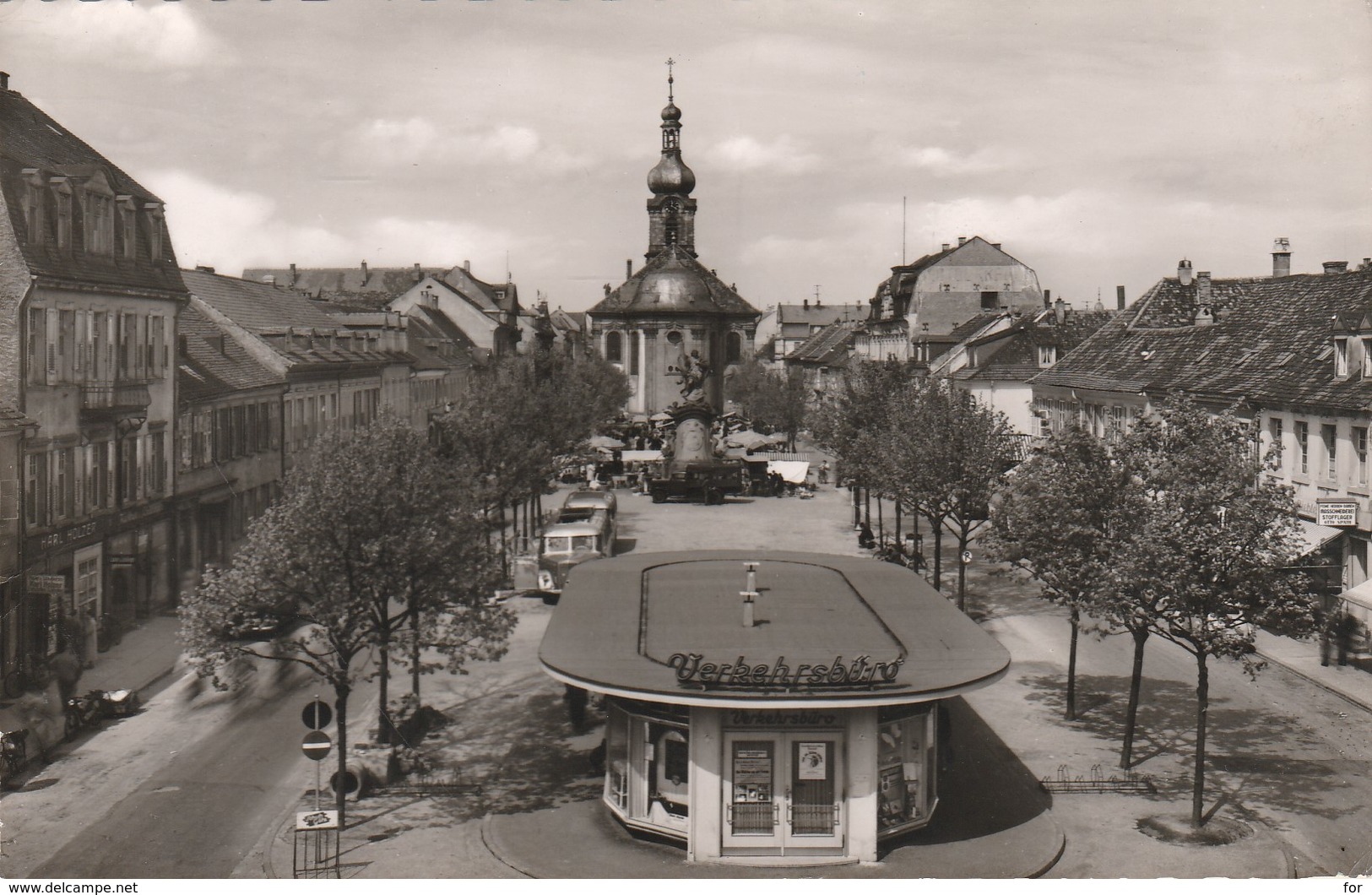 Bade-wurtemberg : RASTATT : Blick Zur Stadtkirche ( C.p.s.m. - Photo Vérit. ) - Rastatt