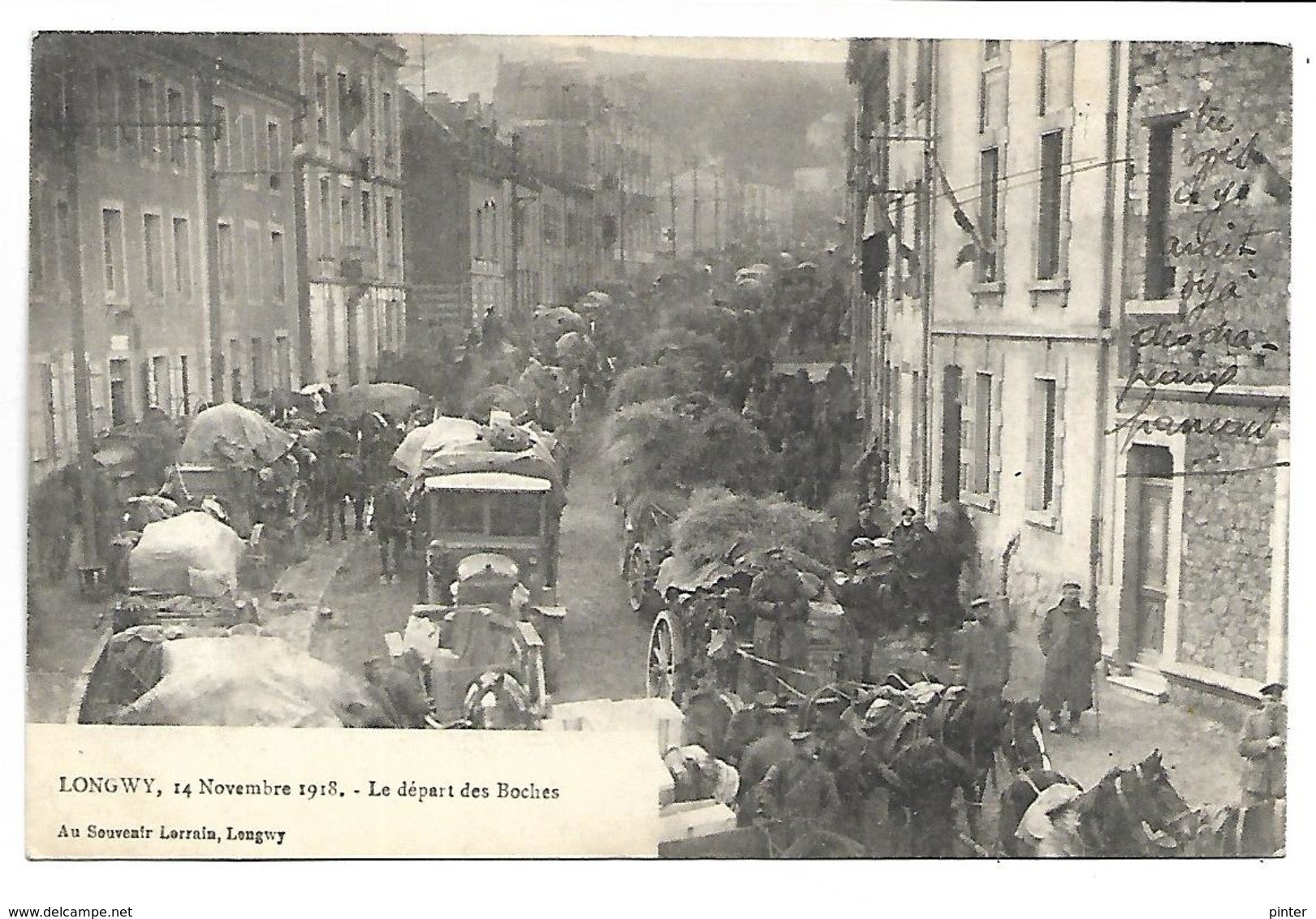 LONGWY - 14 Novembre 1918 - Le Départ Des Boches - Longwy
