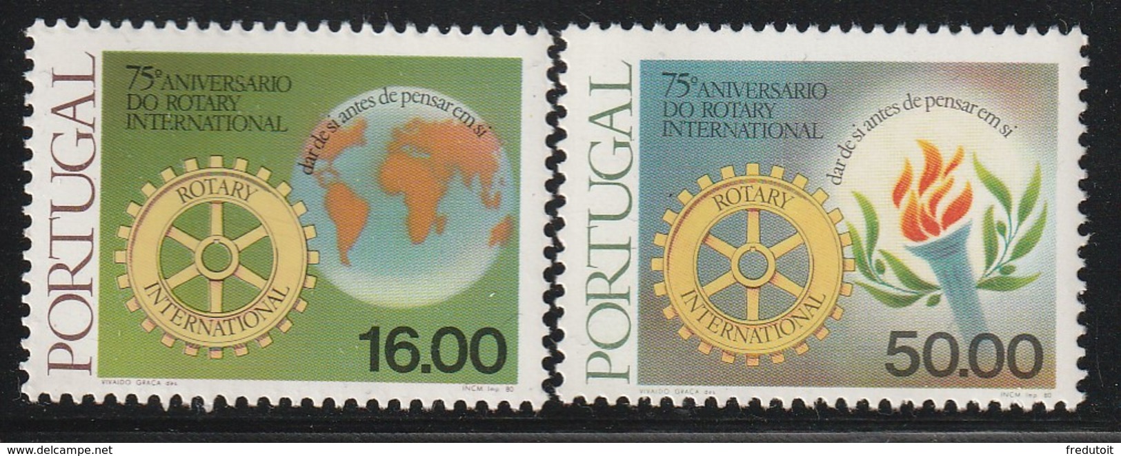 PORTUGAL - N°1458/9 **  (1980) - Neufs