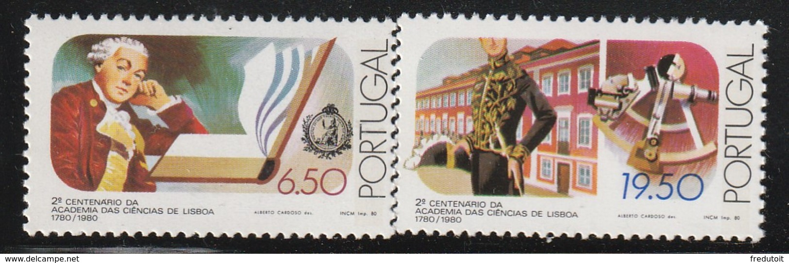 PORTUGAL - N°1488/9 **  (1980) - Neufs