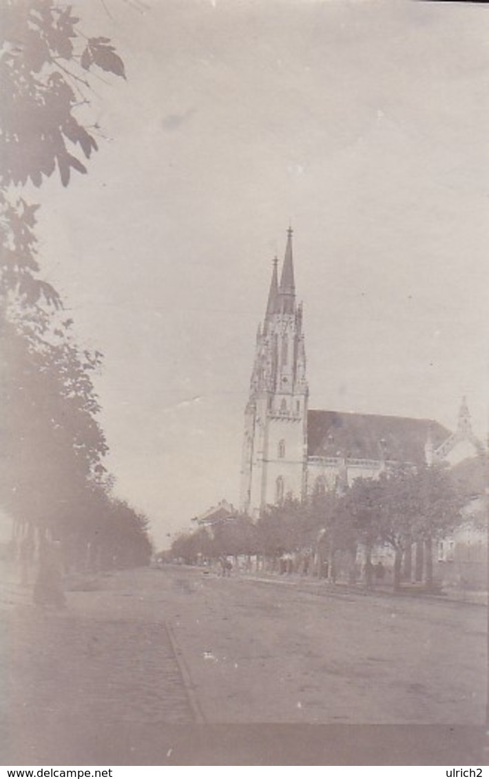 Foto Werschetz - Serbien - Römisch-katholische Kirche - 1915 - 9*5,5cm  (42683) - Orte