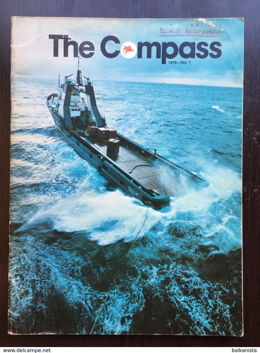 The Copmpass - A Magazine Of The Sea 1976-1  N - Transportation