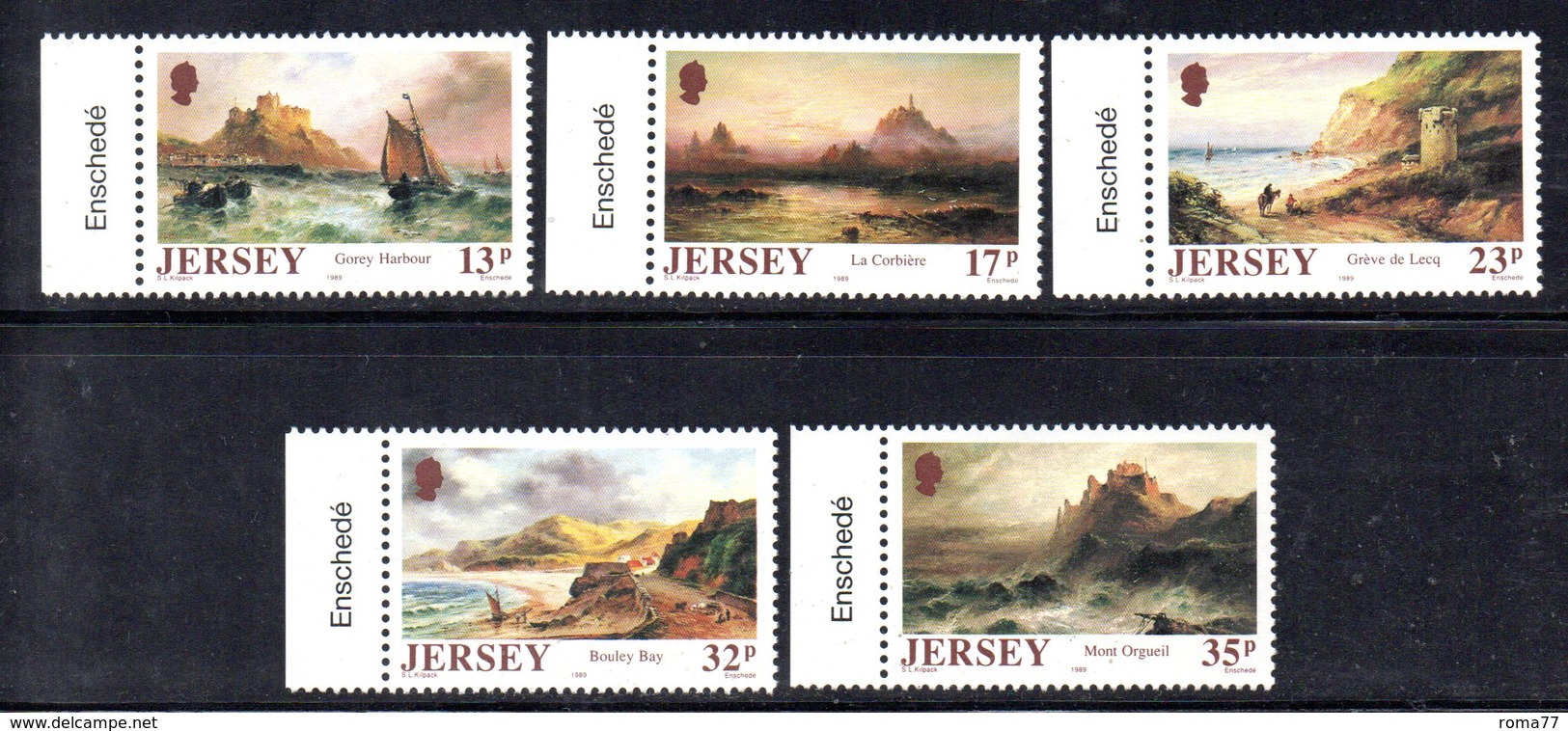 JERSEY 1989 - Serie Completa N. 490/494  MNH  *** (2380A) - Jersey