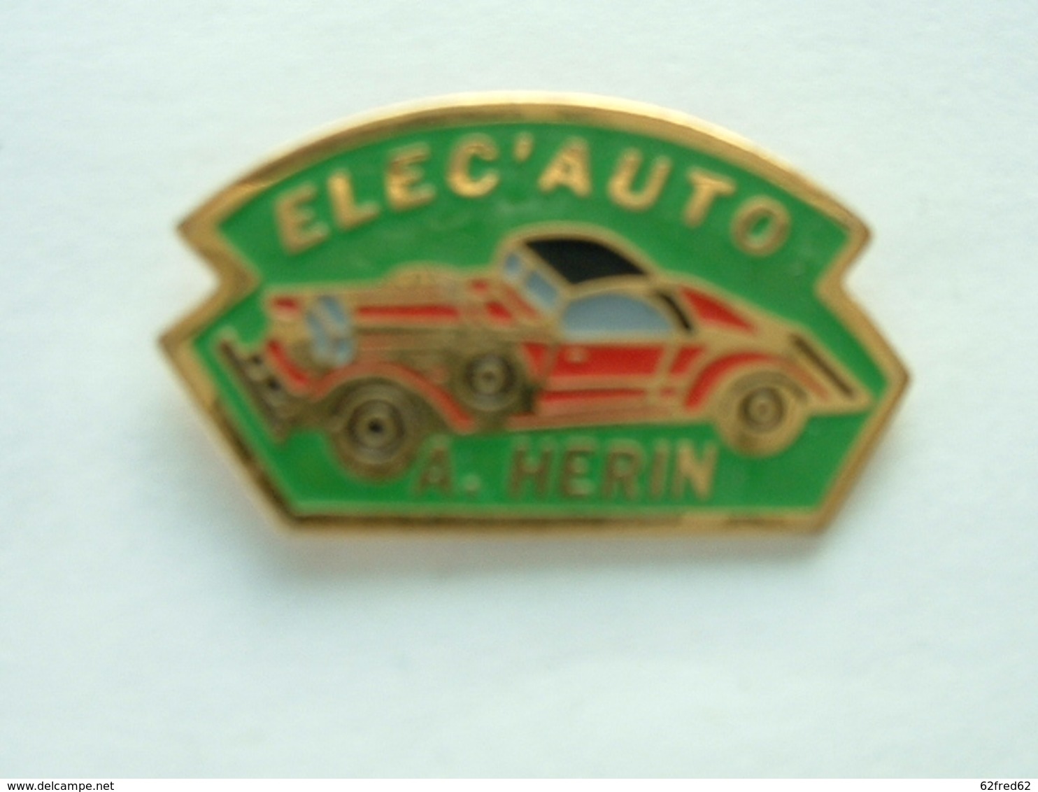 PIN'S AUTOMOBILE - ELEC'AUTO - A.HERIN - Autres & Non Classés