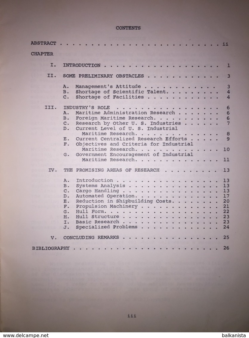 Naval Architecture - Proposed For Industrial Maritime Research Harry Benford - US-Force