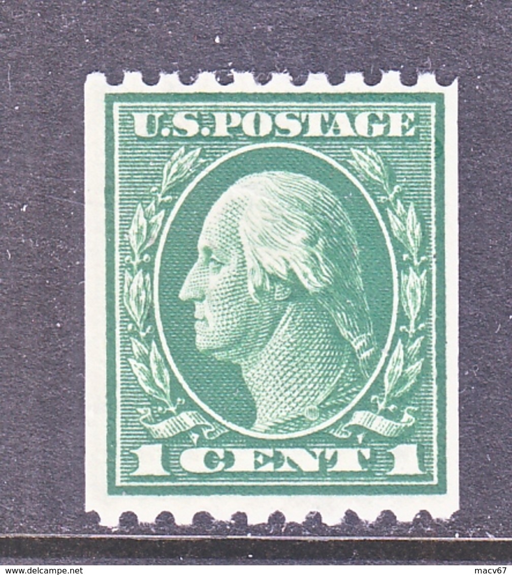 U.S  441  Perf. 10  FLAT PRESS  *    Single Line Wmk. 190   1914 Issue - Unused Stamps