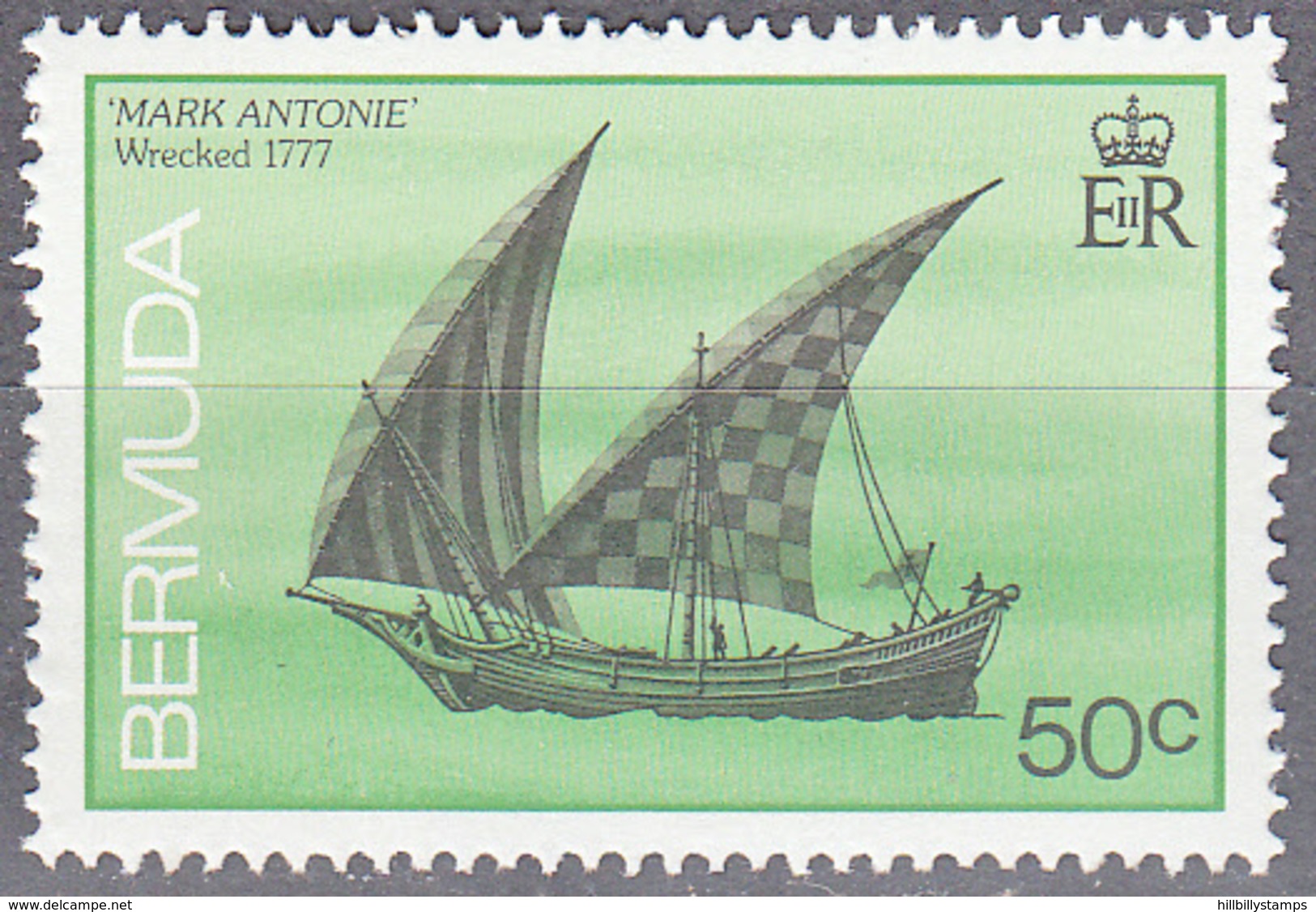 BERMUDA      SCOTT NO  491    MNH     YEAR  1986 - Bermuda