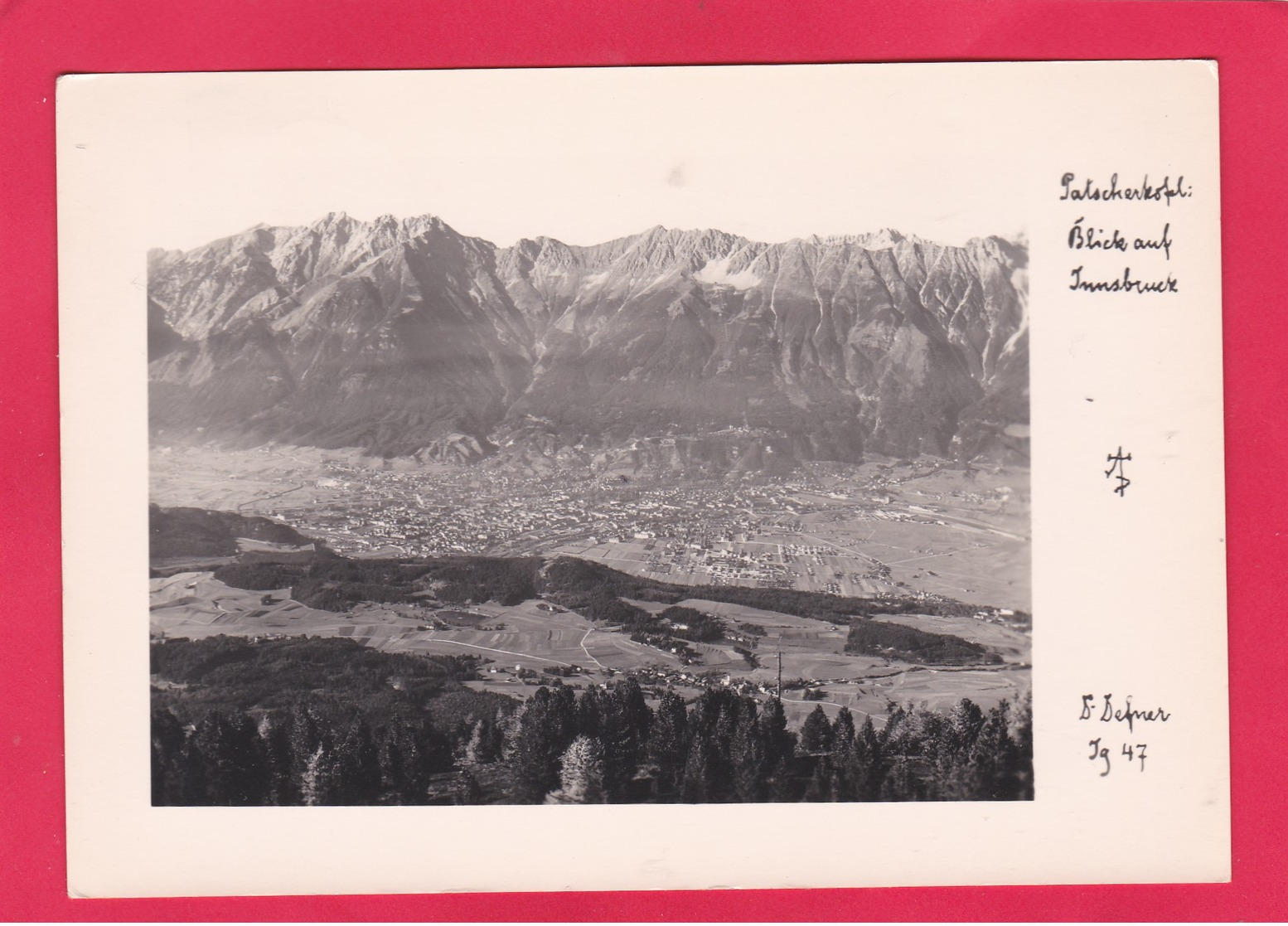 Modern Post Card Of Innsbruck,Tirol, Austria,W1. - Innsbruck
