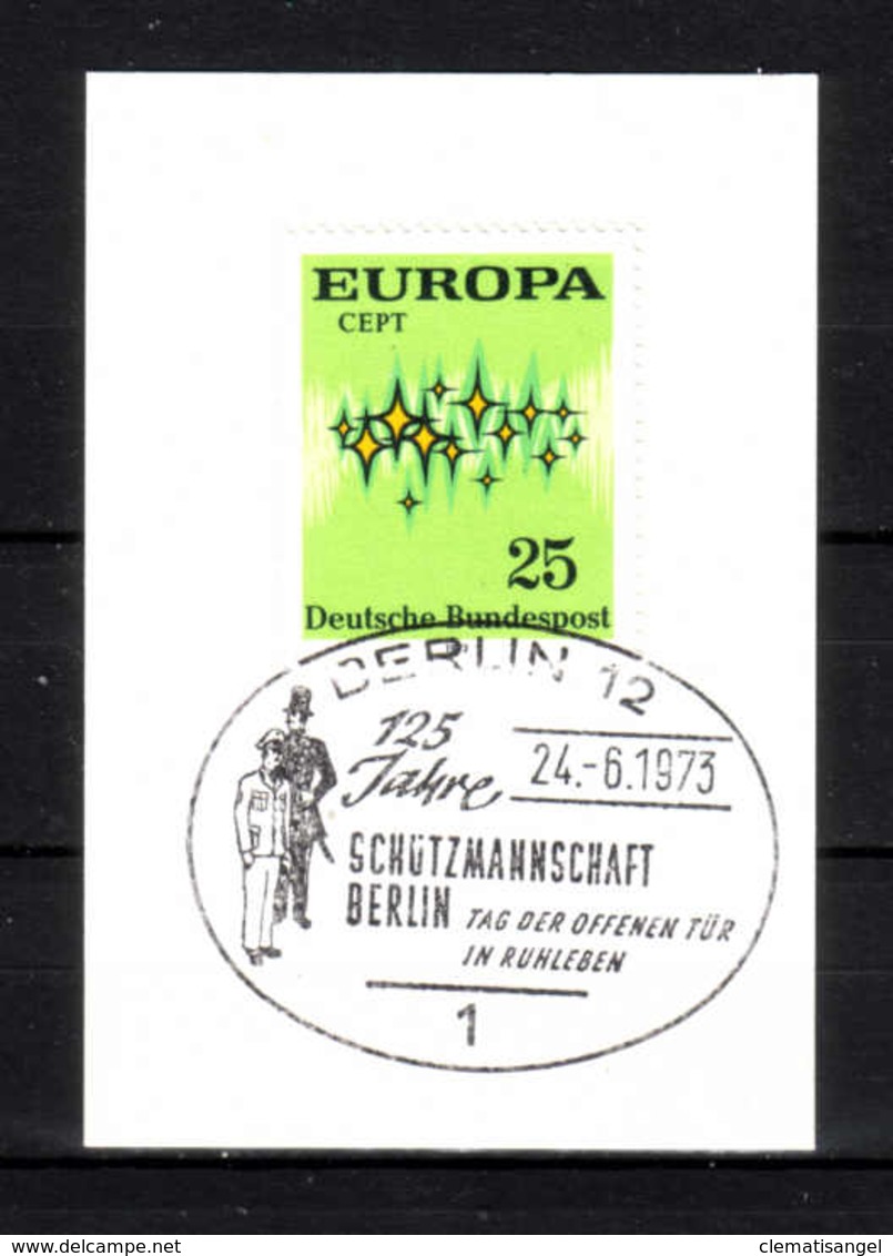 119g * BERLIN * SONDERSTEMPEL SCHUTZMANNSCHAFT BERLIN ** !! - Maschinenstempel (EMA)