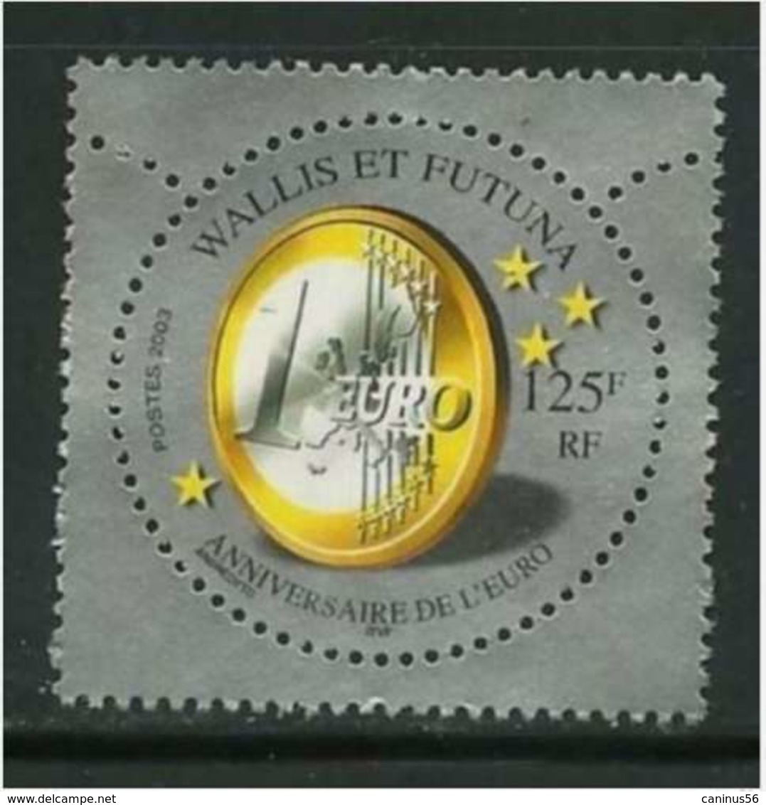 Wallis Et Futuna 2003 YT 590** Neuf Anniversaire De L'euro - Unused Stamps