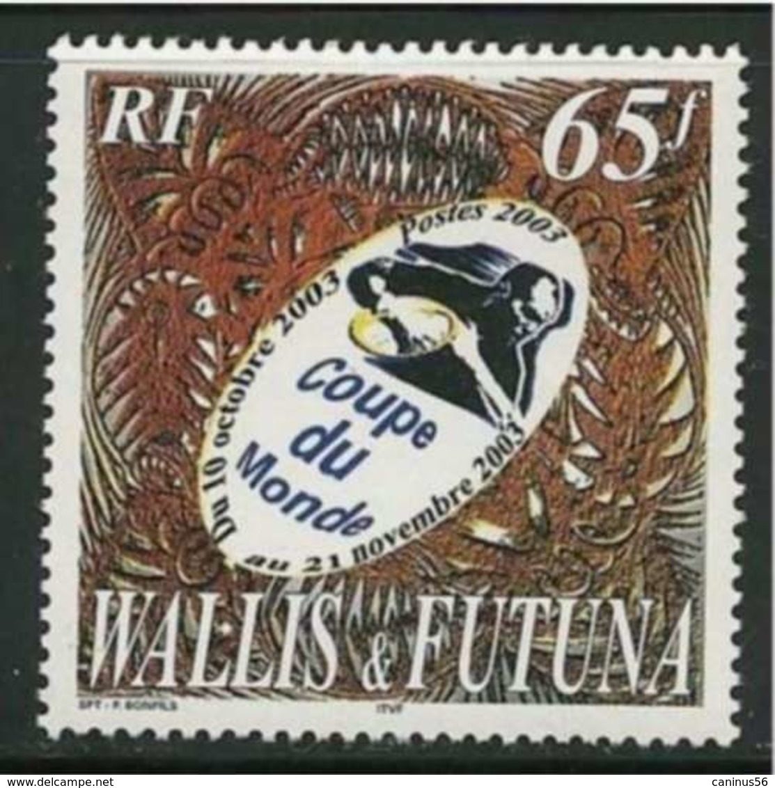 Wallis Et Futuna 2003 YT 612** Neuf Coupe Du Monde De Rugby - Unused Stamps