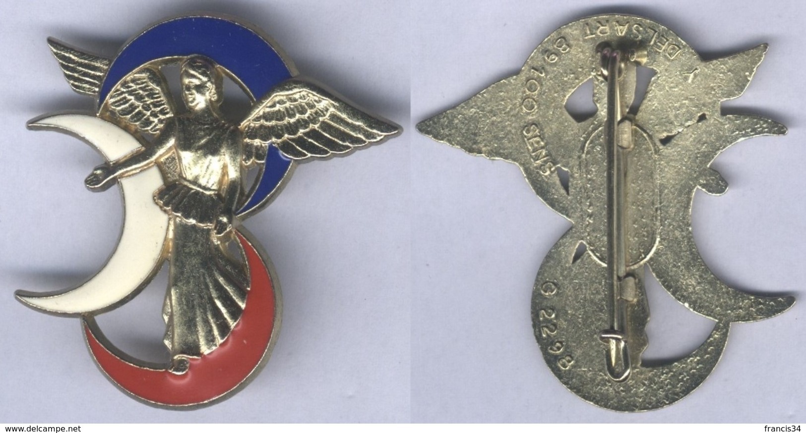 Insigne De La 3e Division Blindée - Ex. 3e Division D'Infanterie Algérienne - Army